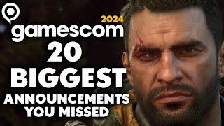 20 BIGGEST GAMESCOM 2024 Announcements You Likely Missed