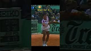 The First Ever Underarm Serve! 