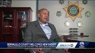 New Bernalillo County sheriff vows transparency