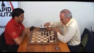 Anand - Kasparov FUNNY MOMENT in Sait Louis