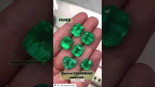 Loose Colombian emeralds: Buy Certified authentic high quality unset emerald gemstones Online