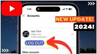 How to LOG OUT of YouTube Account on Mobile (2024 Update) | Sign Out of YouTube Account