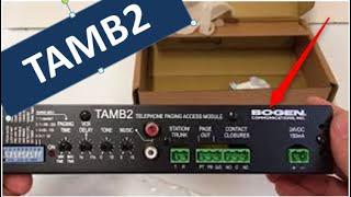 Bogen TAMB2 unbox and overview