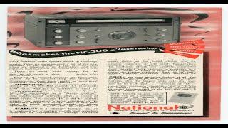 National company NC–300 dream receiver demo after restoration for eBay listing