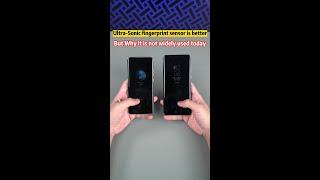 Ultra-Sonic fingerprint sensor is better,But Why it is not widely used today?