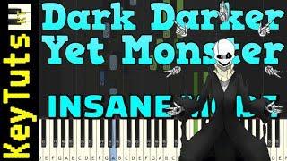 Dark Darker Yet Monster by SharaX - Insane Mode [Piano Tutorial] (Synthesia)