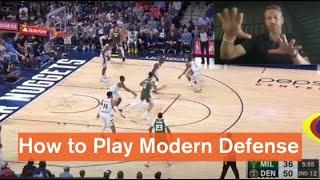 How to Play Modern Defense | Step 1 | Sprint Stop Closeout