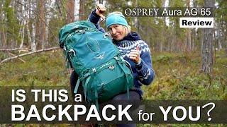 OSPREY Aura AG 65 Review | The BEST Hiking BACKPACK for WOMEN?