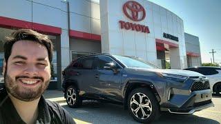 2024 Toyota RAV4 Prime XSE AWD in Magnetic Gray Metallic/Midnight Black Metallic