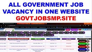 ALL Government Jobs In One Website, Govt Jobs Daily Update, Vacancy Jobs