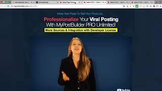 Mypostbuilder Review From Real Customer-MyPostBuilder Full Demo and Explanation