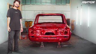 PAINTING the ROTARY LADA 2106 | Nightride