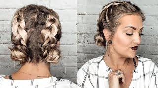 HOW TO DOUBLE DUTCH BRAID YOUR OWN HAIR