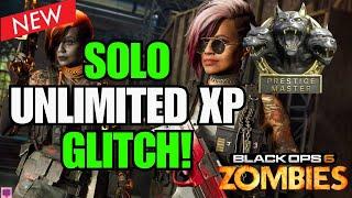 BO6 GLITCH - BEST SOLO UNLIMITED XP GLITCH AFTER PATCH (UNLOCK EVERYTHING GLITCH) BO6 ZOMBIES GLITCH