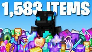 I Collected EVERY Item in Minecraft Hardcore