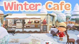 Maples Winter Cafe | Winter Christmas Cottagecore Island | ACNH Animal Crossing New Horizons