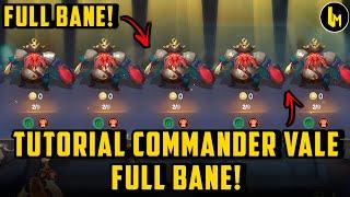 FULL BANE & FULL CLAUDE DALAM 1 MATCH  TUTORIAL BERMAIN COMMANDER VALE ‼️