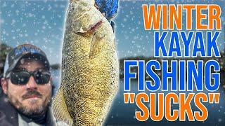 The TRUTH Behind WINTER KAYAK FISHING Myths!