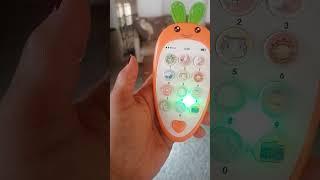 CUTE LEARNING PHONE TOY #digitallearning #satisfying #soundeffects #phonetoy #amazing #video #toys