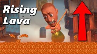 Rising Lava In Getting Over It - MODDED Getting Over It With Bennett Foddy