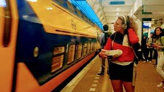 NS VIRM Double Decker Intercity Train | Amsterdam Zuid - Utrecht | Friday 15 July 2022
