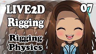 【Live2D Rigging】07: How to do Live2D Physics feat. Lexverse