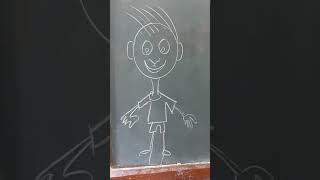 How to draw a boy for kids #sketching for kids #cartoon #boy #sketch #drawing #cbse #art  #kvschool