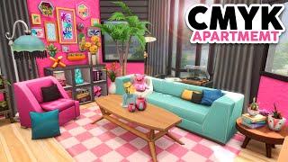 CMYK Apartment // The Sims 4 Speed Build: Apartment Renovation