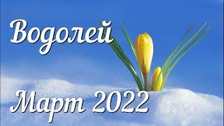 ВОДОЛЕЙ - ТАРО Прогноз. МАРТ 2022. Работа. Деньги. Личная жизнь. Совет. Гадание на КАРТАХ ТАРО