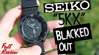 Full Review - Seiko 5 “5KX” Street Style Blacked Out (SRPD79)