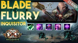 [3.9] Blade Flurry Build (The Saviour) - Inquisitor Templar - Metamorph - Path of Exile 3.9