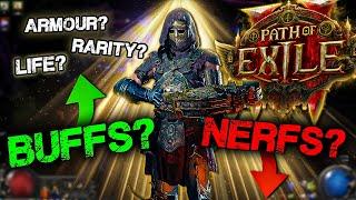 Path of Exile 2 Patch 0.1.1 Buff and Nerf Predictions