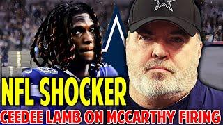 BIG NEWS! CeeDee Lamb Breaks Silence on Cowboys Firing Mike McCarthy!  | Dallas Cowboys Update