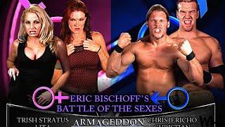 Trish Stratus & Lita Vs Chris Jericho&Christian Intergender Tag Team Match Armageddon 2002 Highlight