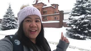 WALKING IN RUSSIAN VILLAGE DURING WINTER | Nordzray Vlog