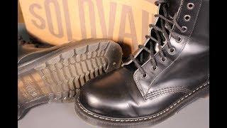 BREAK IN & SIZING: SOLVAIR 8 Hole Derby Boot