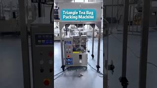 Triangle Green tea Bag Packing Machine #teabag #tea #teapackagingmachine #packingmachine #shorts