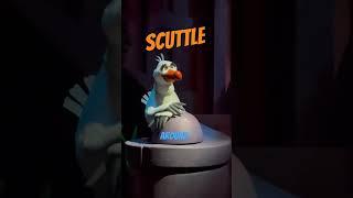 Scuttle Says Goodbye! Final Scene of Little Mermaid Ride ‍️ Letting Us Know! #bird #disney #ride