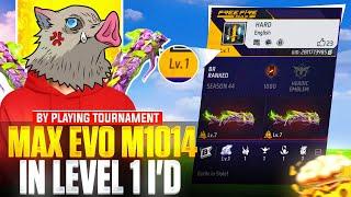 DRACO M10 IN LEVEL 1 ID  BY PLAYING TOURNAMENT ‍️ || SOLO/DUO TOURNAMENT GAMEPLAY|| Ep-1