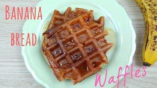  BANANA BREAD WAFFLES  | Ricetta FIT - SugarDany