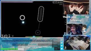 osu! | _RyuK | Aitsuki Nakuru - Monochrome Butterfly [Nevo's Extra] +HDDT SS #1 | 658pp