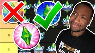 I'M RANKING EVERY SIMS 3 PACK!