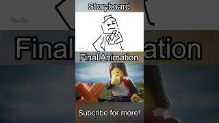 Lego Animation Encourages Storyboarding (Behind the Scenes)