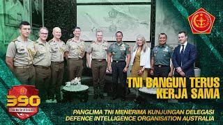 Panglima TNI Menerima Kunjungan Delegasi Defense Intelligence Organization Australia