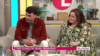 Richard Gadd (Creator), Jessica Gunning (Baby Reindeer Actors) On Lorraine [18.04.2024]