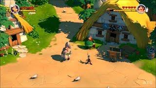 Asterix & Obelix XXL 3 - The Crystal Menhir Gameplay (PS4 HD) [1080p60FPS]