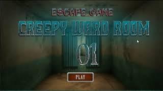 Escape Game Creepy Ward Room 1 WalkThrough - New Escape games -FirstEscapeGames