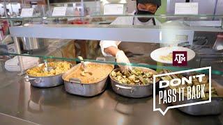 COVID-19 Safety in Dining Halls | Don't Pass It Back