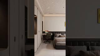 Modern bedroom smart lighting interior  #lightingdesign   #bedroom #ceiling #vrishtidesigns