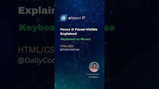 Focus Vs Focus-Visible